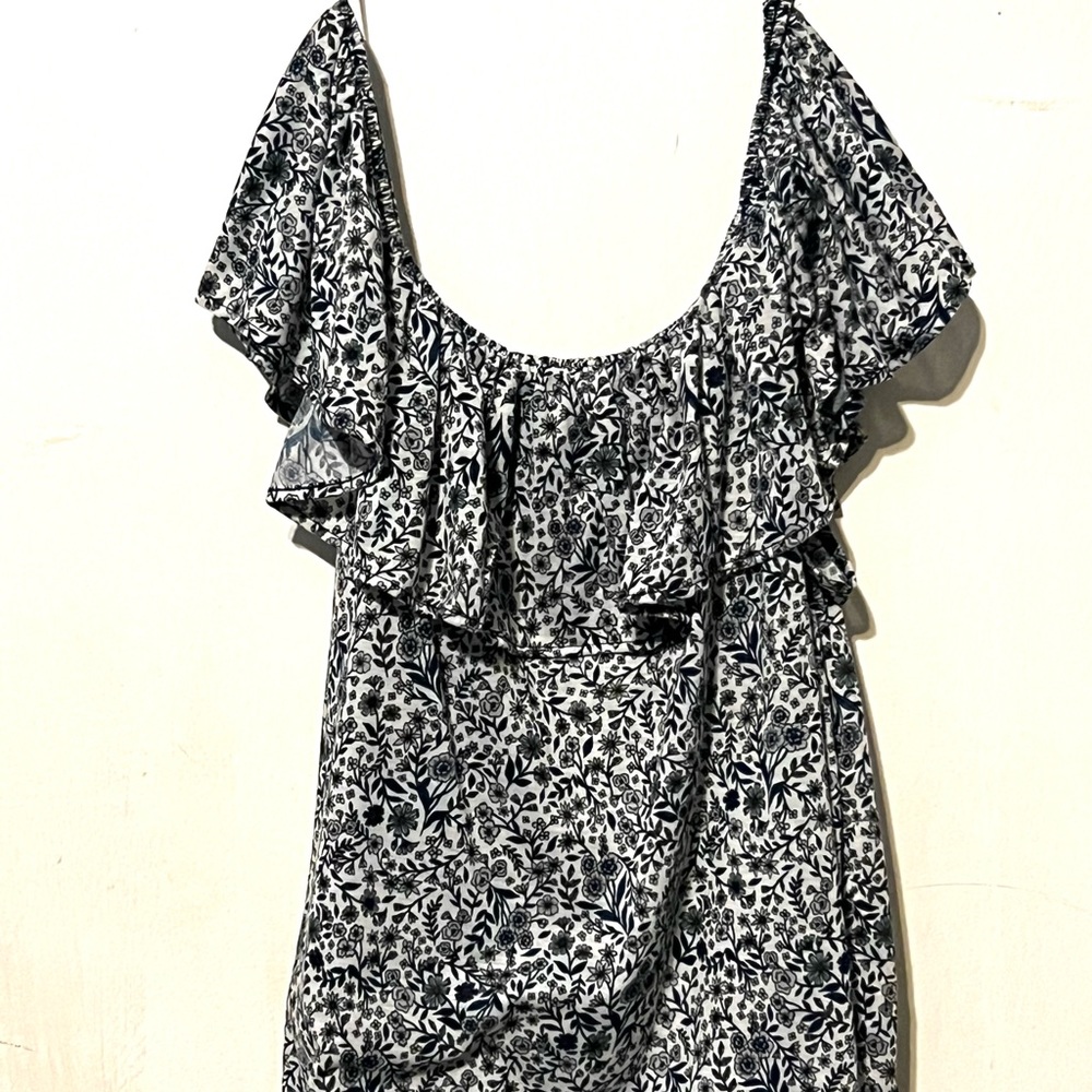 Lightly worn off the shoulder blouse